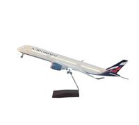 RHUIMEI Pour 47 cm Russian Airlines 350 modèle d'avion avec roues et lumières vocales simulées d'avion de passagers collection ornements exquis