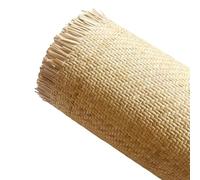 RHUIRKF 40cm de Largeur, Naturel Rouleau de Cannage Rotin pour Meuble, Rouleau Sangle Cannage Pré-tissée Ouverte, Cannage Rouleau de Toile Tissu en Rotin pour Chaise Armoire Bricolage(35x100cm)