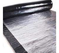 RHUIRKF Ruban en Bitume de Toiture Réparation, Bande étanchéIté pour Toiture Autocollante, Ruban Aluminium Imperméable pour Fuite de Toit, Fissure, Abri de Jardin(80x1000cm)