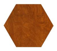 Rhum hexagonal en bois, laqué des deux côtés, 3 à 50 cm, en contreplaqué de bouleau de 3 mm, disponible individuellement ou en lot, dimensions : 15 cm, lot de : 25 pièces