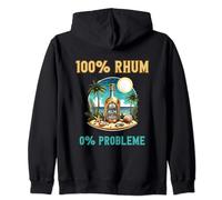 Rhum sans problème Alcool Apéro Humour Caraïbes Amis Sweat à Capuche