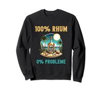 Rhum sans problème Alcool Apéro Humour Caraïbes Amis Sweatshirt