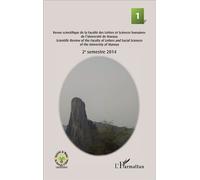 Rhumsiki 1 Revue scientifique de la Faculté des lettres et Sciences humaines de l'Université de Maroua 2e semestre 2014 - Collectif - L'harmattan - broché - Revue