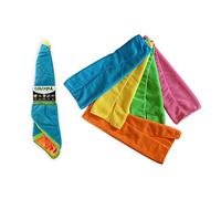 Rhutten 180245 Chiffons Microfibre, 40 x 30 cm, 5 pièces, Multicolore