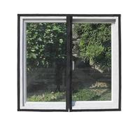 RHVOVNVOM Moustiquaire Auto-adhésive à Fermeture éclair, 1 pièce, écran de fenêtre Invisible, Rideaux Anti-moustiques, Filets for fenêtres(W120cm x h180cm)