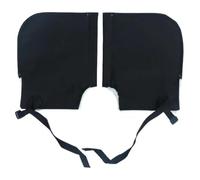RHyikxuhp Manchons de Guidon Moto en Polaire Polyester | Noir 32x27x2,5 cm Équitation hivernale : Coupe-vent Imperméable Chaud Résistant à la neige
