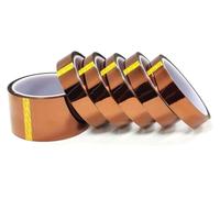 RHyikxuhp Ruban de gel silice polyimide | 1 pièces grils de travail électriques revêtement en poudre: résistance à haute température de 30M(18mm)