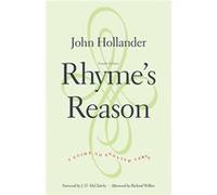 Rhyme'S Reason: A Guide To English Verse (Paperback) John Hollander, (Auteur)