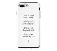 Rhyming Evangelistic Gospel Message - Christian Faith Poem Coque pour iPhone 7 Plus/8 Plus