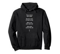 Rhyming Evangelistic Gospel Message - Christian Faith Poem Sweat à Capuche