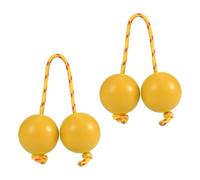 Rhythm African Shaker, African Rattle Shaker Instrument de Musique d'African Shaker Rattle,Boule Rythmique d'œuf de 2 Paires de Musique, agitateur de Double pour Les Amateurs de débutant