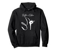 Rhythm and Ribbon Rhythmic Gymnastics Lover Ring Sport Sweat à Capuche