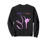 Rhythm and Ribbon Rhythmic Gymnastics Lover Ring Sport Sweatshirt