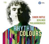 RHYTHM & COLOURS - RATTLE,SIMON/PB 7 CD NEUF BERLIOZ/MAHLER/DEBUSSY/HOLST/+