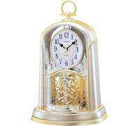 Rhythm Cont Pendule à gaine avec balancier rotatif - doré WD112 (Taille unique) (Or/Argent)