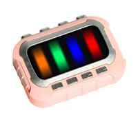 Rhythm Game Machine - Fast Press Push Concentration Fidget Toy, Interactive Light-Up Music Game for Training, Portable ABS Handheld Device for Music Lovers Casual Players Collectors Travel Parties