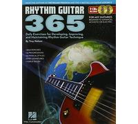 Rhythm Guitar 365: Daily Exercises For Developing, Improving And Maintaining Rhythm Guitar Technique. Partitions, 2 x CD pour Guitare