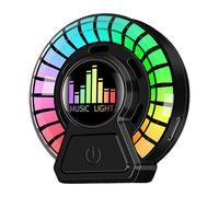 Rhythm LED Lampe d'aromathérapie pour voiture - 6 x 6,3 x 2,3 cm - Rechargeable par USB - Parfait pour l'intérieur du véhicule, la décoration de parfum, l'éclairage ambiant, la relaxation de voyage