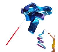 Rhythm Stick - Ruban de danse rotatif long et pliable, dégradé lumineux multicolore brillant, accessoire de chorégraphie dynamique léger, outil de mouvement créatif expressif | salles de classe