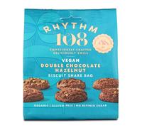 RHYTHM108-Biscuits croquants bio double chocolat noisette Rythm 108 - 135 g