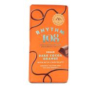 RHYTHM108-Tablette chocolat bio fourree cacao orange Rythm 108 - 100 g