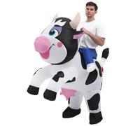 RHYTHMARTS Costume de vache gonflable pour adulte