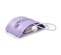 Riaisttd Back Arch Stretcher, Ergonomic Support Board with Adjustable Levels for Lower Back Relief, Corrector Tool for Workout Women Men Indoor Bed Offices Cars 14.84x8.27x1.97 inches