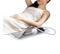 Riaisttd Back Arch Stretcher, Ergonomic Support Board with Adjustable Levels for Lower Back Relief, Corrector Tool for Workout Women Men Indoor Bed Offices Cars 14.84x8.27x1.97 inches