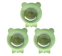 Riaisttd Balle De Cataire pour Chat - 3 Boules De Cataire Adhésives pour Mur - Friandises Silvervine Grattoir Visage pour Jeu Interactif Mordillage Dentition Anti-Ennui Amusement Intérieur | Jeu