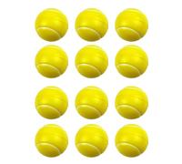 Riaisttd Balles de tennis d'entraînement en mousse, ensemble de balles d'entraînement souples, accessoires à élevé avec design léger, équipement de sport pour débutants adultes, équipement de