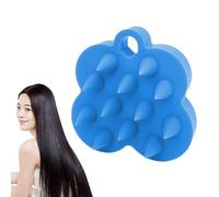 Riaisttd Brosse Pour Cuir Chevelu | Outil De Massage Manuel En Silicone Doux,Nettoyant Pour Cuir Chevelu | Soins De Cheveux Pour Femmes Sous La Douche Lavage Nettoyage Relaxation Bain Salon