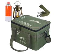 Riaisttd Camping Duffle Bag Organizer, 36l Large-Capacity Cooking Utensil Storage, Foldable Tabletop, 42x31x26cm, for Hiking Backpacking Travel Beach Outdoor Gear Included Accessories