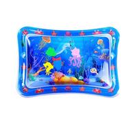 Riaisttd Cat Water Mat, Interactive Pet Toy, Thickened Plaything, 8.66x7.87x0.39 inches Mat Marine Design, Cool and Comfortable Small Animals, Ideal for Engaging, Refreshing Playtime Cats