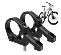 Riaisttd Collier de Potence à Montage Direct pour Vélo - 2 Pièces Potence à Montage Direct pour VTT - Équipement Cycliste de Précision pour Débutants Passionnés et Professionnels