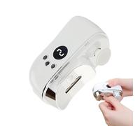 Riaisttd Coupe-ongles électrique - Lime à ongles avec lumière LED | Coupe-ongles portable - Pour personnes âgées, femmes occupées, professionnels, maison, voyage, dortoir, appartement, salon