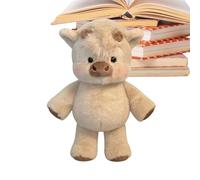 Riaisttd Cow Plush, Soft Stuffed Animal Pillow Doll, 17.7 inch Toy with Short Fabric, Cushion Decorative Plush, Bedroom Accent with Cute Style, Kids Gift Toy for Sofa Bedside