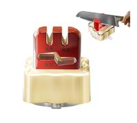 Riaisttd Dispositif d'Aiguisage pour Couteaux de Cuisine - Dispositif À Base De Ventouse - Aiguiseur De Couteaux De Poche,Pour Femmes Et Hommes, Maison, Cuisine, Ciseaux, Extérieur, Voyage,