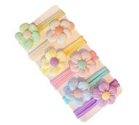 Riaisttd Élastiques À Cheveux Pour Filles | 6 Pièces Élastiques À Cheveux Pour Bébés Filles | Accessoires De Coiffure Pour Porte-Queue Fins | Bouclés Quotidien Ados Bébés