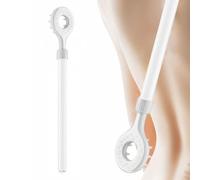 Riaisttd Gratte-dos - Brosse à récurer double face - Gratte-dos télescopique - Pour douche, cou, tête, famille, animaux de compagnie, amis, hommes, pères, femmes et adultes