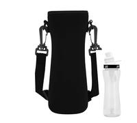 Riaisttd Housse de bouteille d'eau en néoprène,manchons de bouteille d'eau en verre néoprène - Pochette de support de transport | Refroidisseur de isolé en portable
