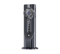 Riaisttd Humidifier Fan, Quiet Desktop Mister Ventilator, 100ml Water Tank with Remote Control, 13.98 Inches Portable Usb Cooling Mist Blower, for Office, Bedroom, Car, Tent, Dorm, Outdoor