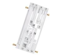 Riaisttd Instrument d'apprentissage des accords pour guitare, instrument pour accords de guitare, outil d'apprentissage de la presse pour instruments d'apprentissage