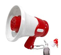 Riaisttd Jouets pour Perroquets Grands Oiseaux | Design d'Imitation Vocale à Volume Puissant | Mini Mégaphone Porte-Clés Jouet pour Oiseaux,pour Perruches Gris d'Afrique Calsopsittes Conures Maison