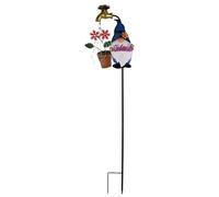 Riaisttd Lampes solaires d'extérieur en forme de nain de dessin animé | éclairage LED imperméable pour paysage, décoration scintillante parfaite pour l'hiver, Noël, l'
