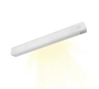 Riaisttd LED Motion Sensor Light, Wireless Rechargeable Bar Lamps, USB Powered Indoor Lighting Strips, Magnetic Fixtures with Adjustable Brightness and Auto On Off Sensor, Lighting for Kitchen Closet