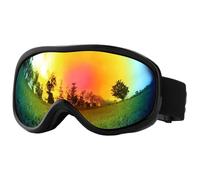Riaisttd Lunettes d'hiver double couche de protection des yeux | pour snowboard, motocross, équitation, ski, moto, cyclisme