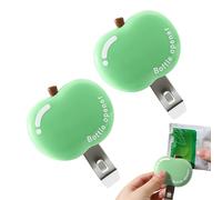 Riaisttd Ouvre-bouteille, gadget de cuisine magnétique antidérapant | Décapsuleur de canette de bière, pour yacht, camping, camping-car, voyage, pique-nique, adultes, hommes, femmes, petit ami,