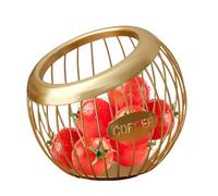 Riaisttd Panier à dosettes de café, organiseur de rangement en fer de grande capacité, design de comptoir, finition noire, peut contenir jusqu'à 50 capsules, 20 x 18,5 cm, utilisation en cuisine