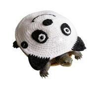 Riaisttd Pull Tortue | Doux et Fait Main, Mignon avec Un Thème Panda | Costume Chaud pour Petite Tortue | pour Les Fêtes de Noël, Halloween, Cosplay, Photographie et Soirées
