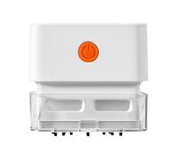 Riaisttd s, Powerful Crumb Collector, Large Capacity Mini Suction Device 2.8x2.8x2.76 inches, Compact Cordless Design, for Home Studio School Tabletop Cleaning